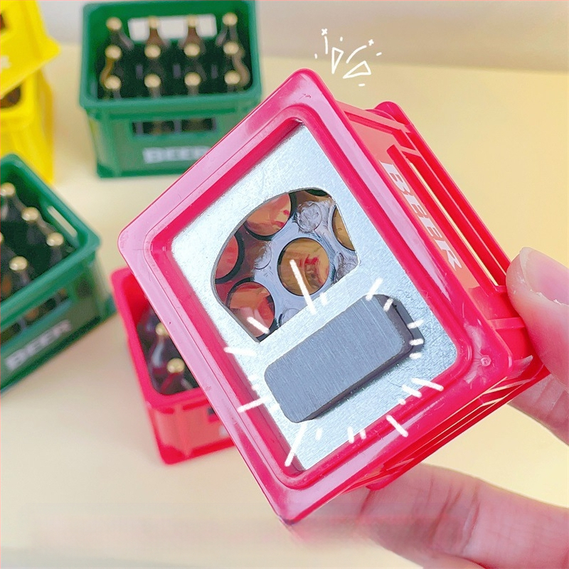 Õllepudeliavaja loominguline külmkapi kleebis magnetkleebis õllepudel kruvikeeraja magnet joogipudeliavaja