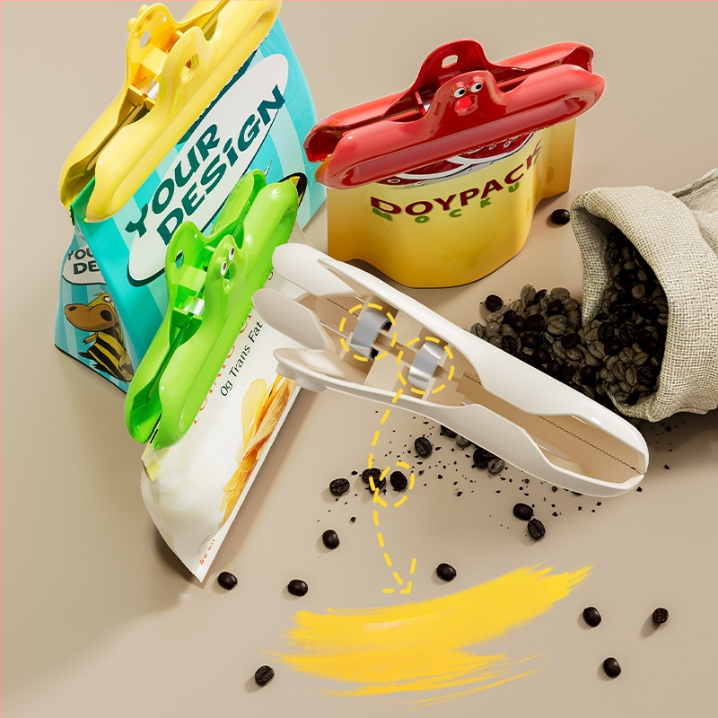 Caterpillari tihendusklamber niiskuskindel suupisteklamber köögi tihenduskinnitusklamber multifunktsionaalne majapidamisklamber värskena hoidev tihendaja