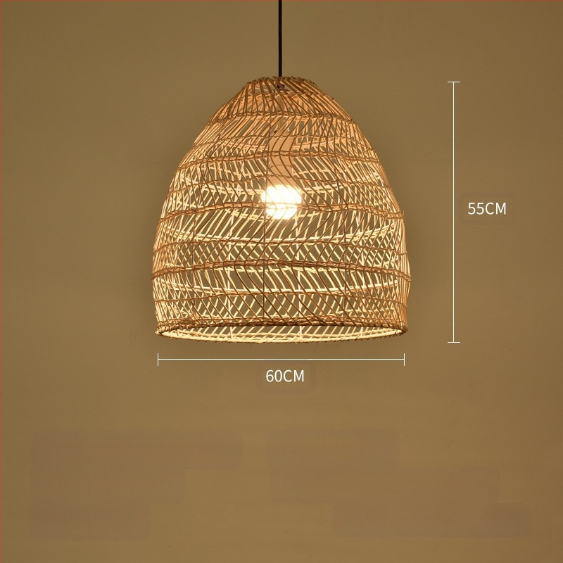 Bambusest lühtri Hiina zen-teetoa lamp Kagu-Aasia restorani hotelli kodumajapidamise stiilis Jaapani bambusest kuuma poti lamp