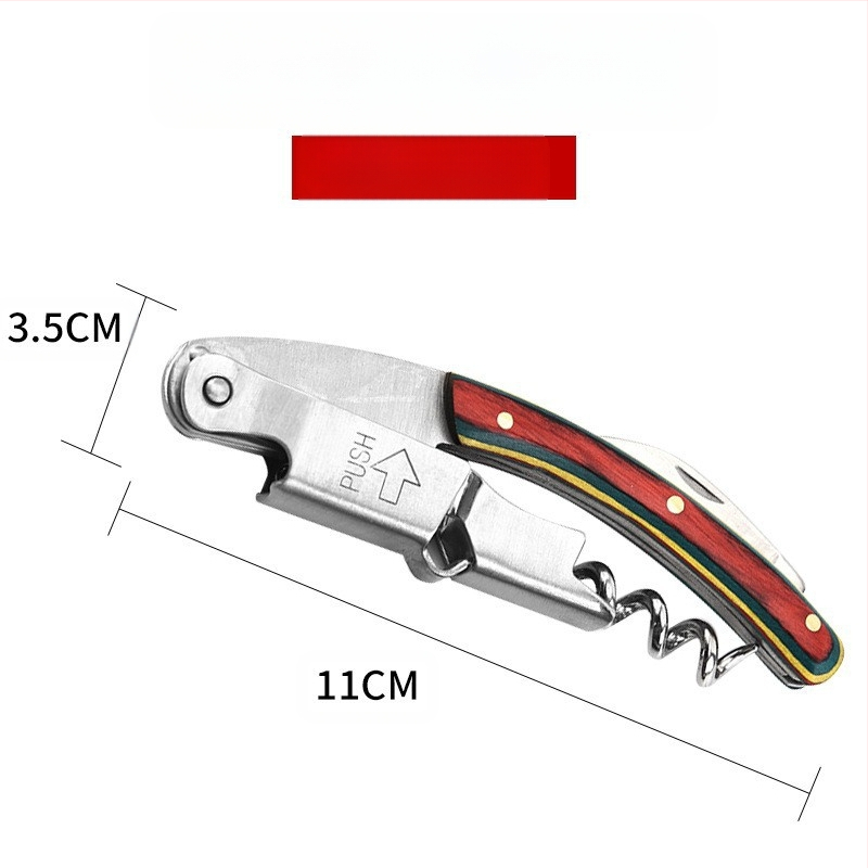 Gamintojo daugiafunkcis butelių atidarytuvas, kūrybingas alus, vynas, nerūdijančio plieno raudonojo vyno butelių atidarytuvas, vyno peilis, didmeninė prekyba