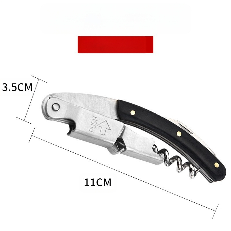 Gamintojo daugiafunkcis butelių atidarytuvas, kūrybingas alus, vynas, nerūdijančio plieno raudonojo vyno butelių atidarytuvas, vyno peilis, didmeninė prekyba