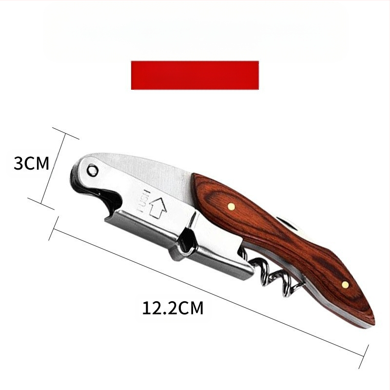 Gamintojo daugiafunkcis butelių atidarytuvas, kūrybingas alus, vynas, nerūdijančio plieno raudonojo vyno butelių atidarytuvas, vyno peilis, didmeninė prekyba