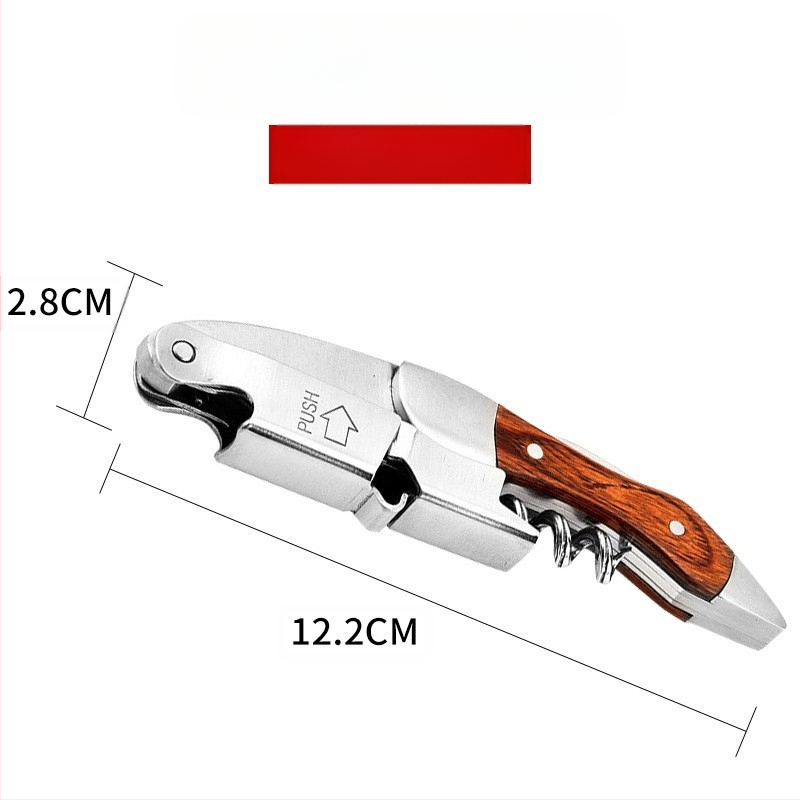 Gamintojo daugiafunkcis butelių atidarytuvas, kūrybingas alus, vynas, nerūdijančio plieno raudonojo vyno butelių atidarytuvas, vyno peilis, didmeninė prekyba