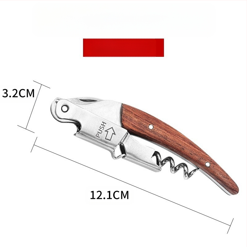 Gamintojo daugiafunkcis butelių atidarytuvas, kūrybingas alus, vynas, nerūdijančio plieno raudonojo vyno butelių atidarytuvas, vyno peilis, didmeninė prekyba