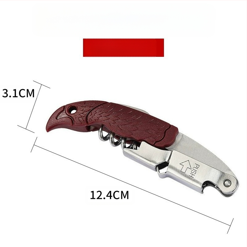 Gamintojo daugiafunkcis butelių atidarytuvas, kūrybingas alus, vynas, nerūdijančio plieno raudonojo vyno butelių atidarytuvas, vyno peilis, didmeninė prekyba