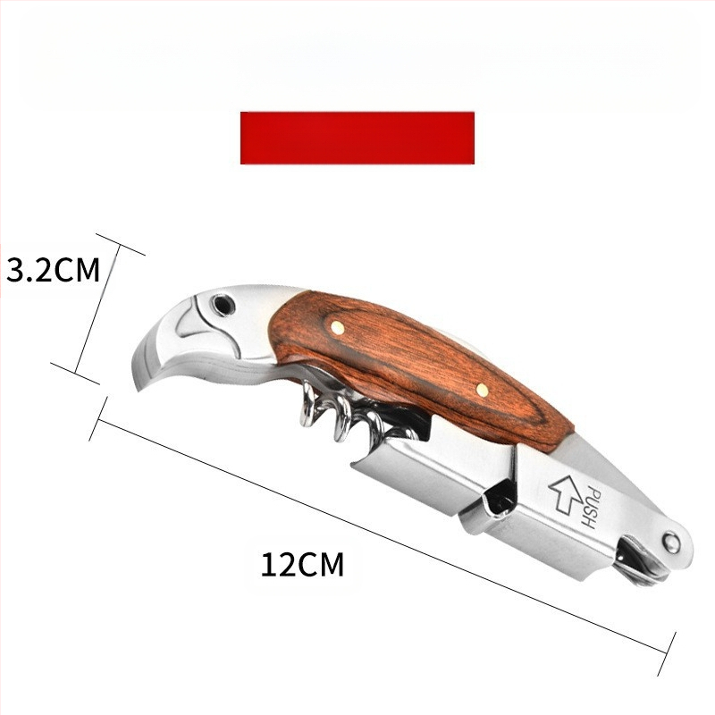Gamintojo daugiafunkcis butelių atidarytuvas, kūrybingas alus, vynas, nerūdijančio plieno raudonojo vyno butelių atidarytuvas, vyno peilis, didmeninė prekyba
