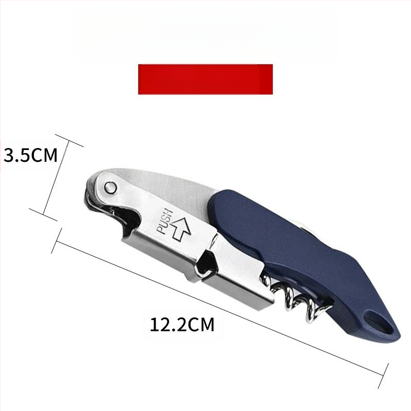 Gamintojo daugiafunkcis butelių atidarytuvas, kūrybingas alus, vynas, nerūdijančio plieno raudonojo vyno butelių atidarytuvas, vyno peilis, didmeninė prekyba