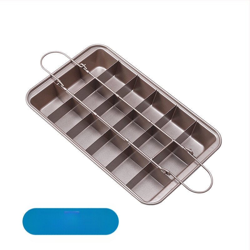 Brownie mittenakkuva koogivormi kandiline küpsetusvorm leivaküpsetusvahendid paksendatud kõva põhjaga brownie-vorm