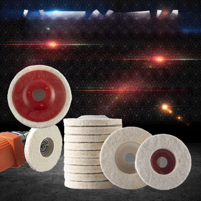 Villaratta peegli poleerimisratas Paksendatud nurklihvija poleerimine Klaasmetall Roostevaba teras Kivivillast kuulpoleerimisleht