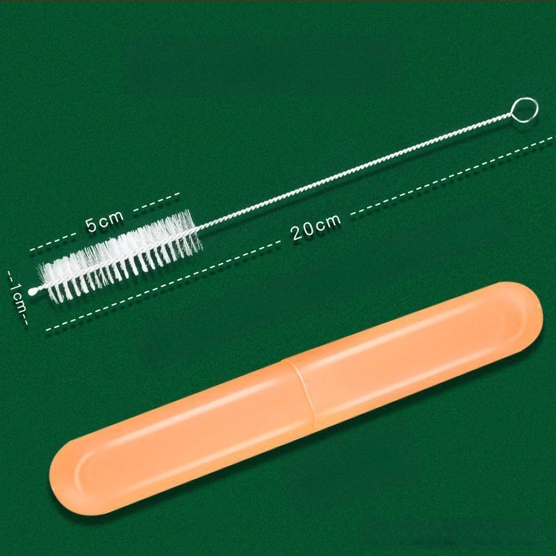 Imemistoru hari pudelile imemistoru hari 5 väikest harja peenike roostevabast terasest puhastushari pikendatud 10 karbis
