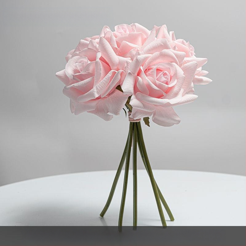 Gėlių automatinis atidarymas ir uždarymas, drėkinantis fotografavimo viešbučio televizoriaus spintelės nuotraukų rekvizitai namams, naujas kinų stilius