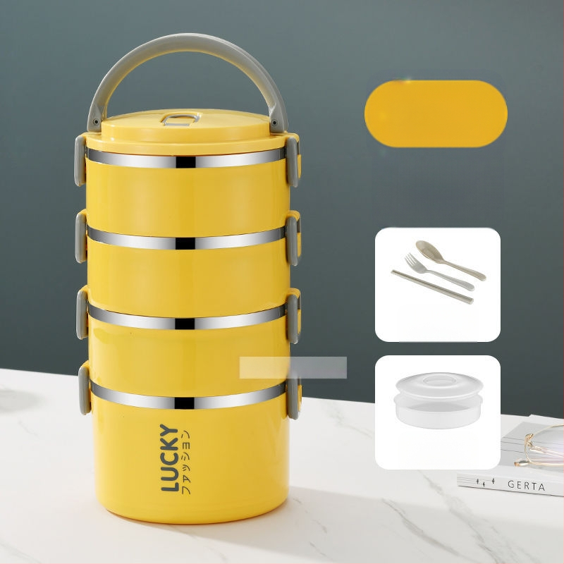 Ebéddoboz fedéllel, felnőtteknek, szigetelt ebédhordó, rozsdamentes acél, szigetelt ebéddoboz, nagy kapacitású ebéddoboz diákoknak