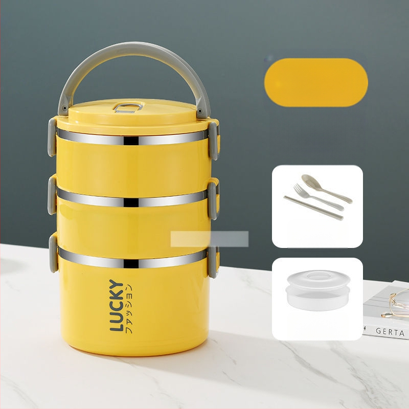 Ebéddoboz fedéllel, felnőtteknek, szigetelt ebédhordó, rozsdamentes acél, szigetelt ebéddoboz, nagy kapacitású ebéddoboz diákoknak