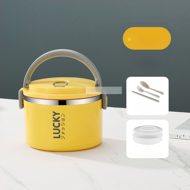 Ebéddoboz fedéllel, felnőtteknek, szigetelt ebédhordó, rozsdamentes acél, szigetelt ebéddoboz, nagy kapacitású ebéddoboz diákoknak