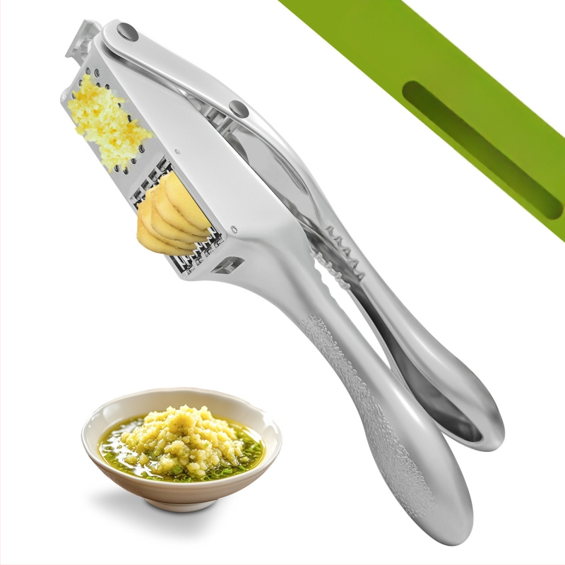 2025 m. Naujas tarpvalstybinis sprogimas Daugiafunkcis česnakų košės įrankis Pjaustyklė Metalinis česnakų presas Česnakų košė