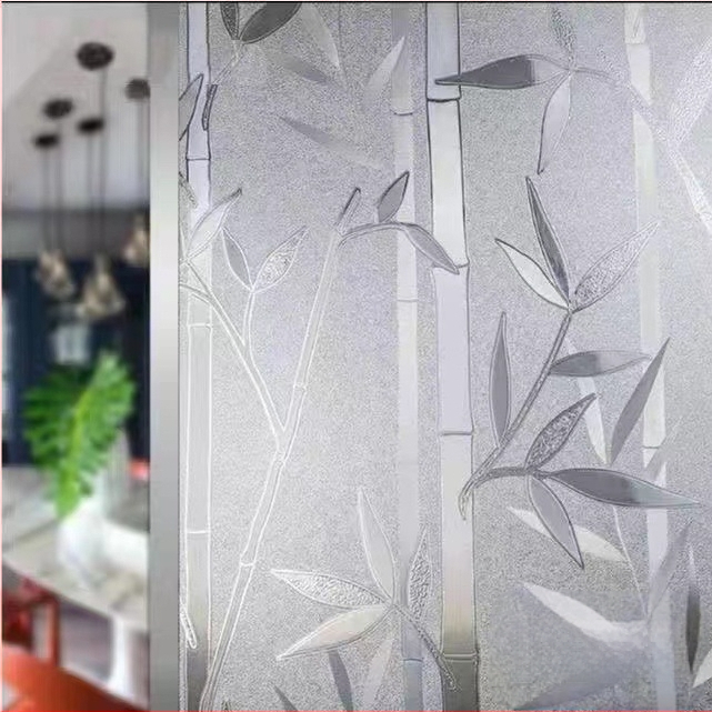 Elektrostaatiline valge mattklaasist kleebiskile, poolläbipaistev ja läbipaistmatu, privaatsuse kaitsmiseks piilumise eest vannitubades ja rõdudel, matt viimistlusega