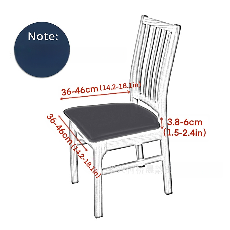 Toolikate aastaringselt puhasvärviline 130 g/m² kõrge elastsusega toolipadjakate Amazoni piiriülene istmekate toolikate tolmukindel