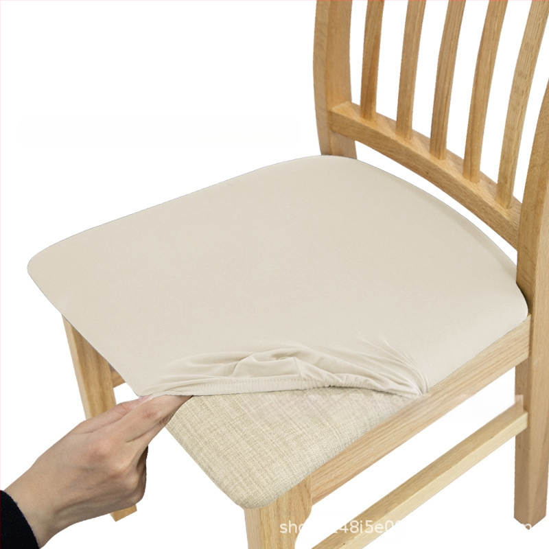 Toolikate aastaringselt puhasvärviline 130 g/m² kõrge elastsusega toolipadjakate Amazoni piiriülene istmekate toolikate tolmukindel