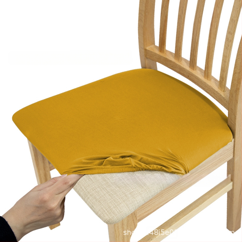 Toolikate aastaringselt puhasvärviline 130 g/m² kõrge elastsusega toolipadjakate Amazoni piiriülene istmekate toolikate tolmukindel