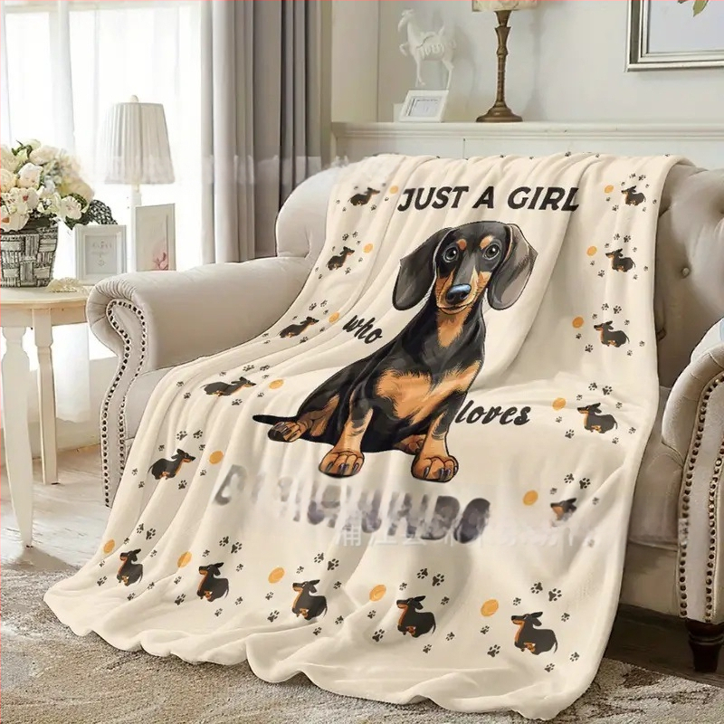 „Amazon“ flanelinė skaitmeninė spauda, animacinis šuns mažas užvalkalas, sofos užvalkalas, oro kondicionieriaus užvalkalas, visiems metų laikams, universalus