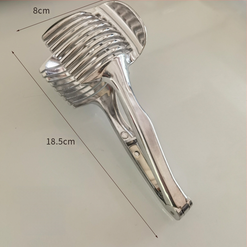 Citrinų pjaustyklės lydinio daugiafunkcis vaisių daliklis su rankena, pomidorų griežinėlis, buitinis vaisių pjaustymo įrankis