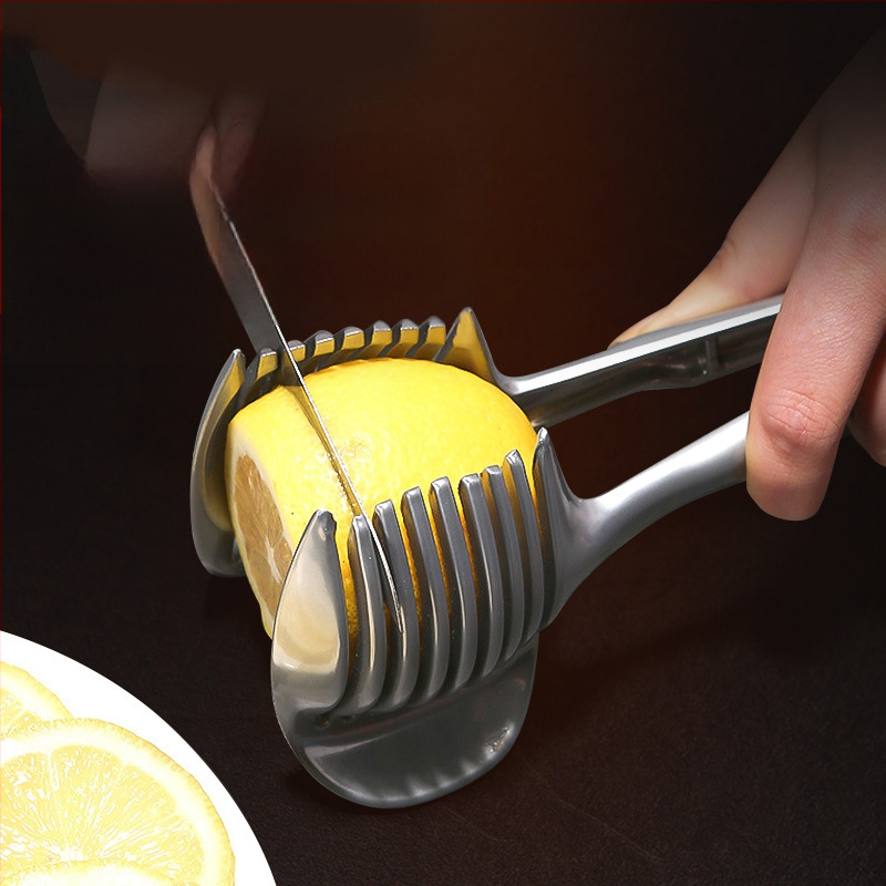 Citrinų pjaustyklės lydinio daugiafunkcis vaisių daliklis su rankena, pomidorų griežinėlis, buitinis vaisių pjaustymo įrankis
