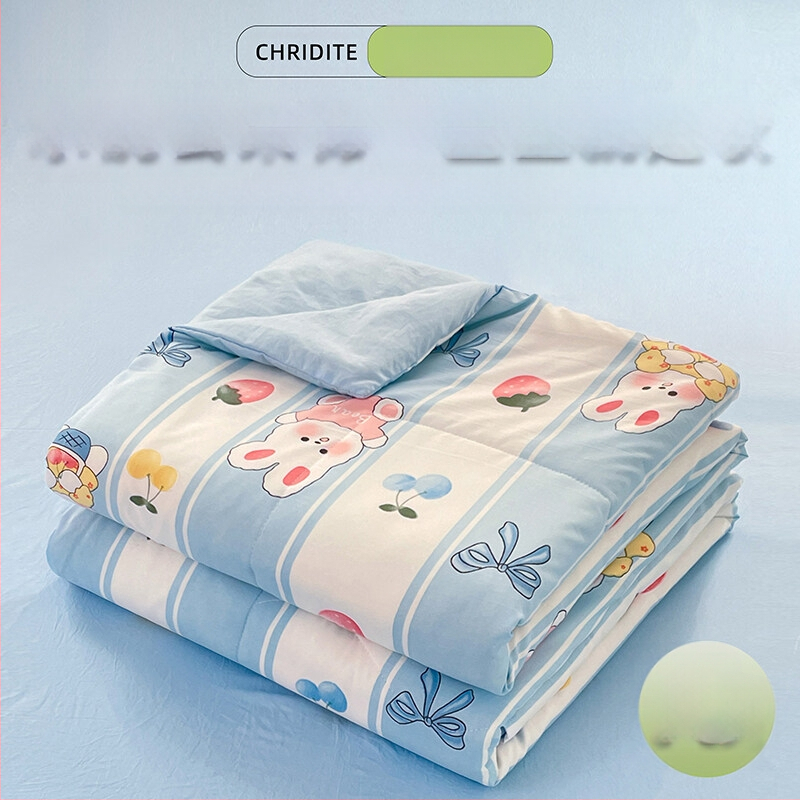 Tehase otsene 2024. aasta uus A-klassi pestud pilvepuuvillast suvine uba suvine jahe konditsioneeriga tekk lastele õpilaste voodipesu