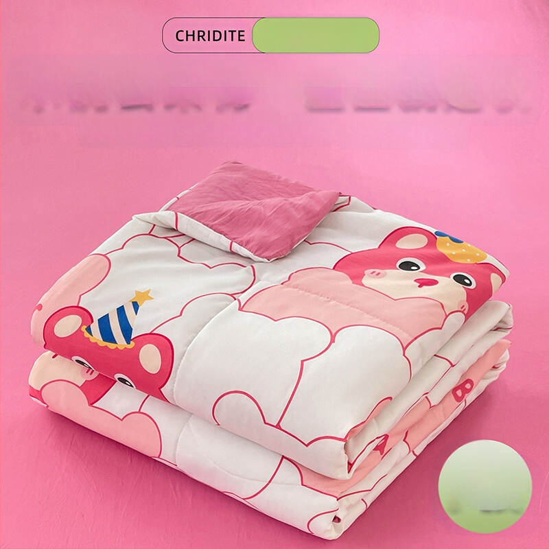 Tehase otsene 2024. aasta uus A-klassi pestud pilvepuuvillast suvine uba suvine jahe konditsioneeriga tekk lastele õpilaste voodipesu