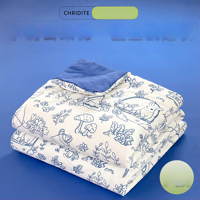 Tehase otsene 2024. aasta uus A-klassi pestud pilvepuuvillast suvine uba suvine jahe konditsioneeriga tekk lastele õpilaste voodipesu