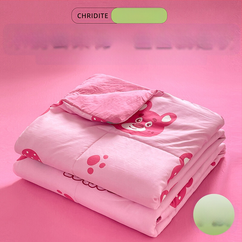 Tehase otsene 2024. aasta uus A-klassi pestud pilvepuuvillast suvine uba suvine jahe konditsioneeriga tekk lastele õpilaste voodipesu