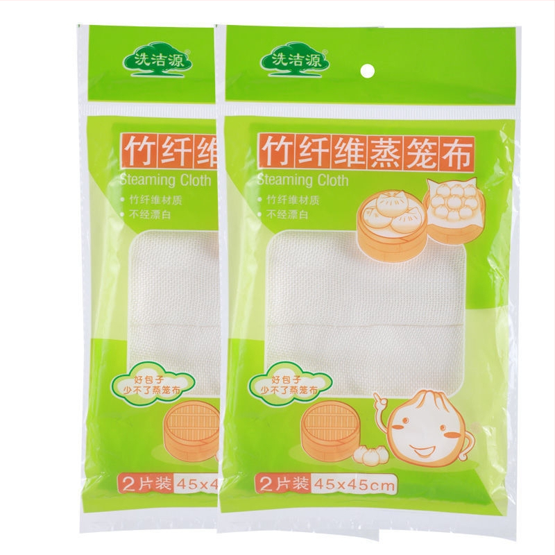 Bambusa šķiedras tvaikoņa audums, nepiedegošs mājsaimniecības kokvilnas tvaikoņa paklājiņš, kvadrātveida formas tvaicēta bulciņas oderes auduma marles auduma vairumtirdzniecības partija