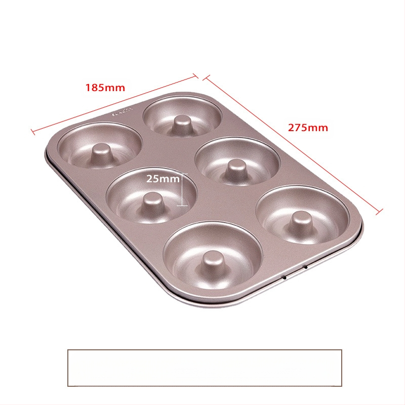 Yangcheni küpsetamine 12 sõõrikuvormi mittenakkuva süsinikterasest mitmekujuline ümmargune leivakoogivorm ahjuküpsetamiseks