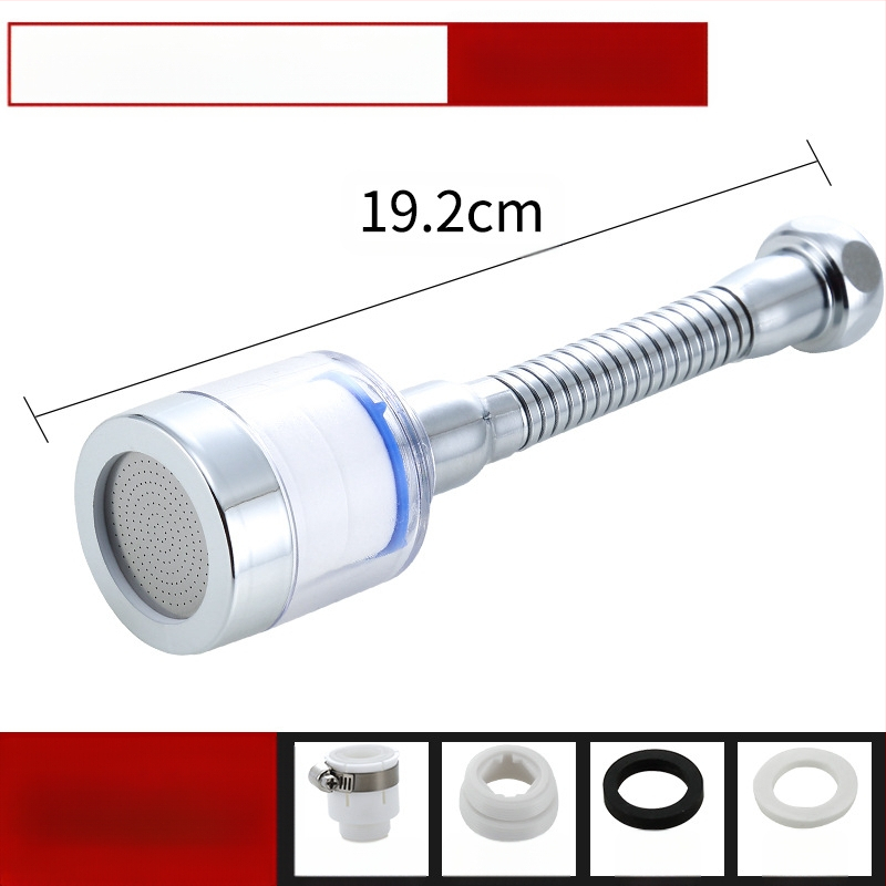 Jaucējkrāna filtra ūdens attīrītājs virtuves šļakatu galvas pagarinātājs ūdens taupīšanas universāls spiediena dušas burbuļotājs