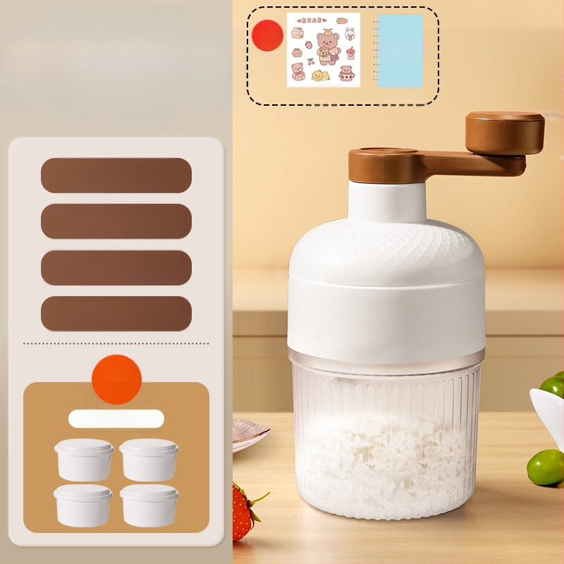 Ledo skutimo mašina, buitinė, maža rankinė ledo smulkintuvo medvilnės ledo mašina, snaigės ledo mašina, rankinė ledo mašina, naktinė turgaus prekystalis