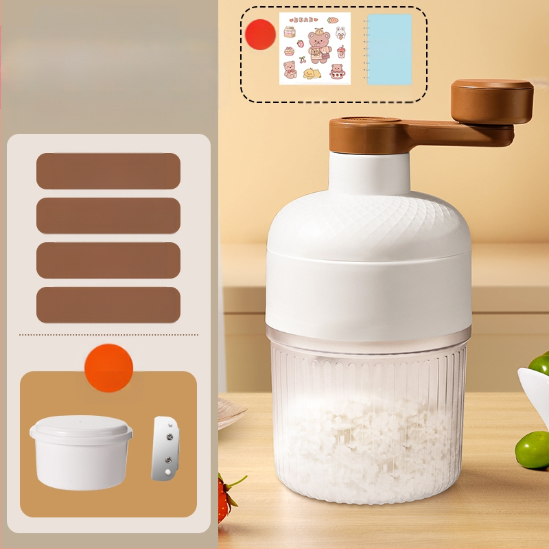 Ledo skutimo mašina, buitinė, maža rankinė ledo smulkintuvo medvilnės ledo mašina, snaigės ledo mašina, rankinė ledo mašina, naktinė turgaus prekystalis