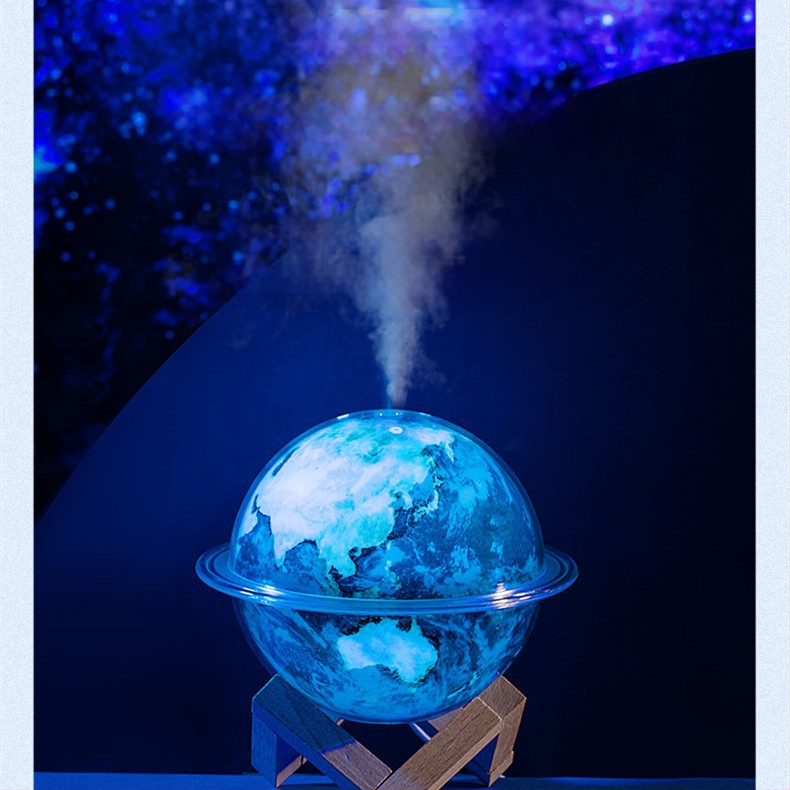 „Creative Planet“ drėkintuvas, USB darbalaukio Žemės drėkintuvas, namų miegamojo biuro vandens purškimo valytuvas