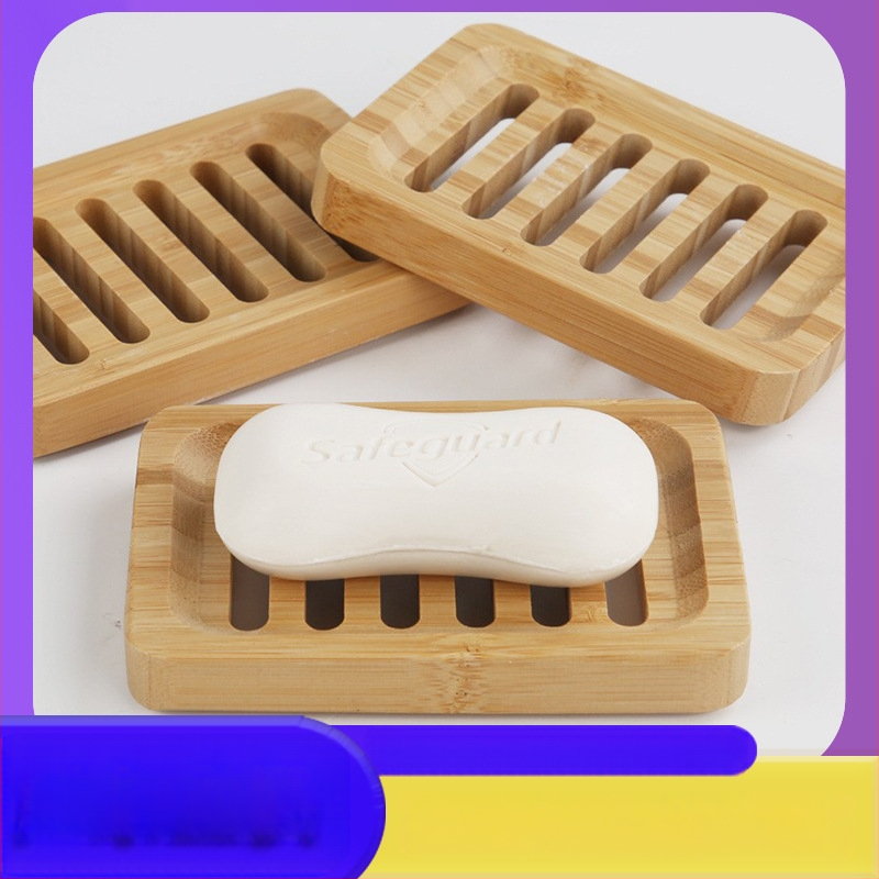 Amazon Supplies Μπαμπού Σαπουνοθήκη Μπάνιου Στραγγιστήρι Σαπουνοθήκη Φορητό Μοντέλο Εργοστασιακή Άμεση Πώληση