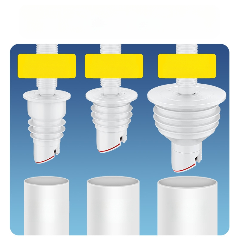 Στεγανοποιητικός δακτύλιος σιλικόνης για σωλήνα αποχέτευσης, τάπα νιπτήρα κουζίνας, τάπα σωλήνα αποχέτευσης πλυντηρίου ρούχων, τεχνητό οσμή κατά της επιστροφής