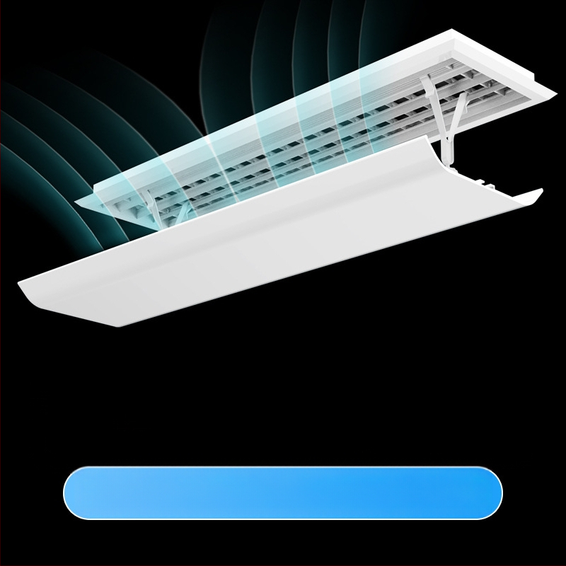 Κεντρικός κλιματισμός ανεμοθώρακας ανεμοθώρακας μηχανή σωλήνα ανεμοθώρακα διάφραγμα εξόδου κρύου αέρα μάσκα κατά του άμεσου φυσήματος κάλυμμα οδηγού ανέμου γενικής χρήσης