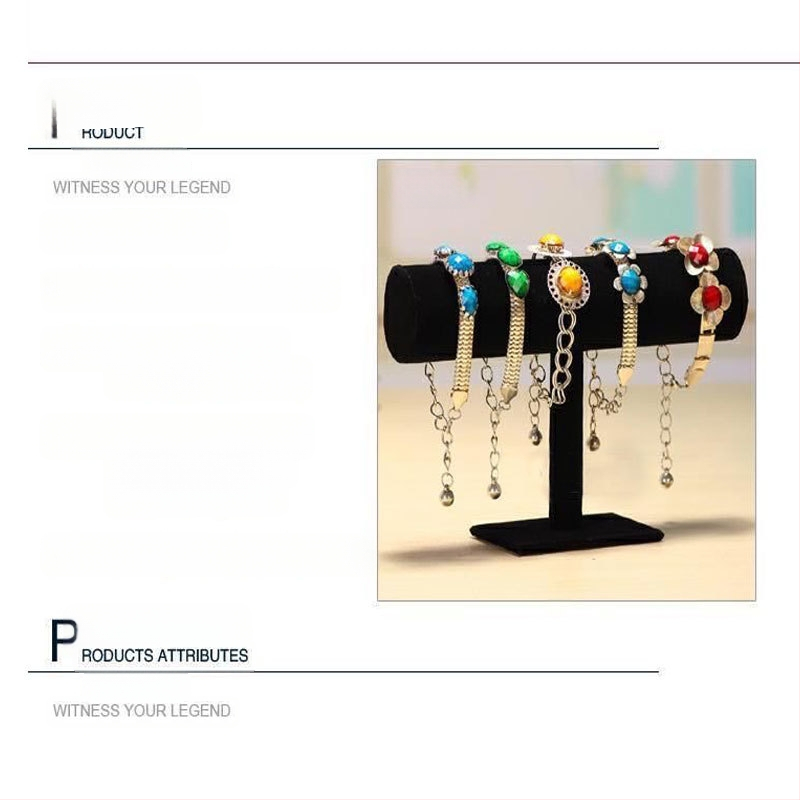 Hulgimüük flanellkäevõru vitriin käevõru kell hoiustusalus ööturu kioski ehete vitriin