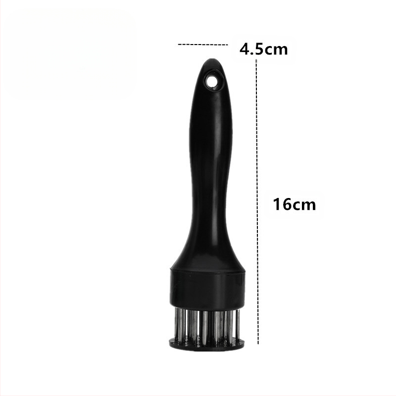 Roostevabast terasest lihapaksendaja sealiha kotlettide, grilli ja marineeritud liha jaoks, praadi paksendamise nõelad, lihapaksendaja tööriist