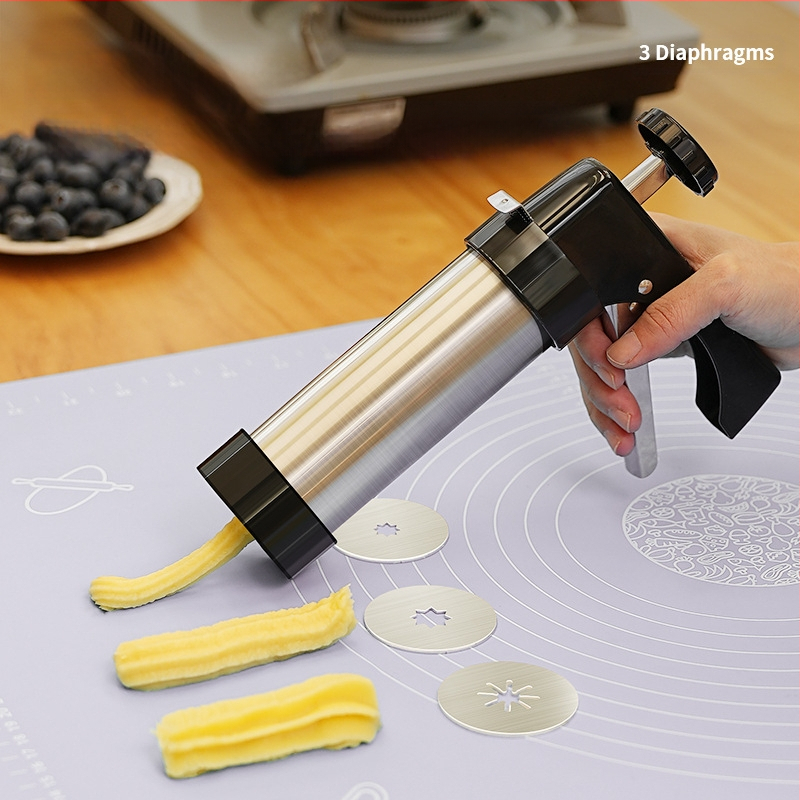 Piiriülene leibkonna Hispaania praetud tainapulkade masin Lääne-Ladina puuviljamasin Hispaania praetud tainapulkade masin Leibkonna soodne puuviljamasin