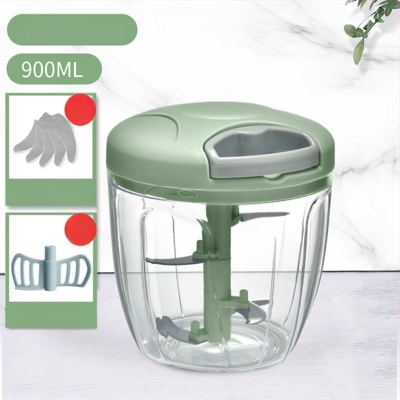 Χειροκίνητος οικιακός πολυλειτουργικός κόπτης λαχανικών, αποφλοιωτής σκόρδου, μύλος σκόρδου κουζίνας, μηχανή μαγειρέματος, μύλος λαχανικών χονδρικής