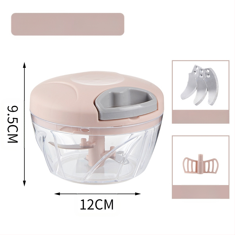 Χειροκίνητος οικιακός πολυλειτουργικός κόπτης λαχανικών, αποφλοιωτής σκόρδου, μύλος σκόρδου κουζίνας, μηχανή μαγειρέματος, μύλος λαχανικών χονδρικής