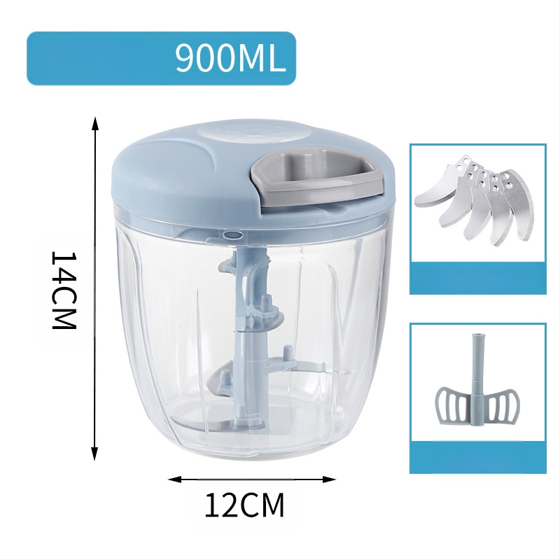 Χειροκίνητος οικιακός πολυλειτουργικός κόπτης λαχανικών, αποφλοιωτής σκόρδου, μύλος σκόρδου κουζίνας, μηχανή μαγειρέματος, μύλος λαχανικών χονδρικής