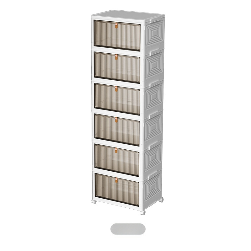 Buitinė batų dėžė, sulankstoma batų dėžės laikymo dėžė, montavimas be artefaktų batų lentynos, atspari dulkėms, bendrabučio surinkta plastikinė paprasta batų spintelė