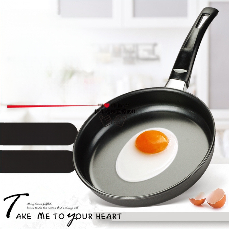 Železná nepriľnavá panvica pre domácnosť, mini panvica s priemerom 18 cm, polievkový hrniec, detský mini hrniec, veľkoobchod