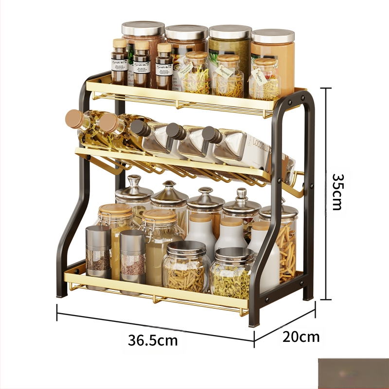 Virtuvės prieskonių laikymo lentynėlė, daugiasluoksnė, siauro tarpo, maža, prieskonių, prieskonių butelių dėžutės, laikymo lentynėlė