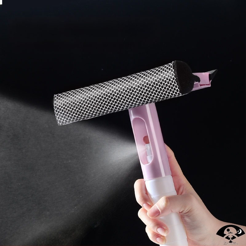 Veepihusti klaasipuhasti multifunktsionaalne majapidamisaken tualett vannitoa tööriistad kahepoolne klaasipuhasti hulgimüük