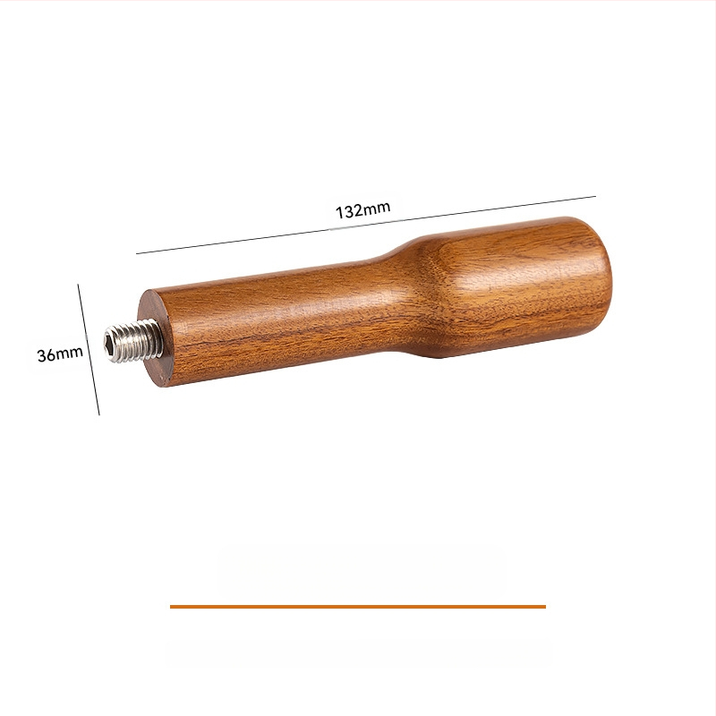 Universaalne kohvi täispuidust käepide Puidust tooted Modifitseeritud puidust käepideme tarvikud Kohvi käepide Kohvimasina käepide